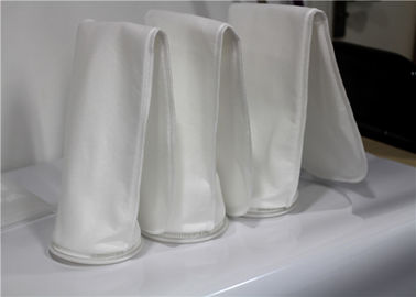 Chiny Duża nylonowa torba filtracyjna w płynie, torba filtracyjna 150 mikronów Mała gładka powierzchnia do przechwytywania cząstek dostawca