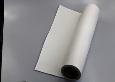 Chiny Biały materiał filtrujący z poliestru Doskonała odporność na rozdarcie Miękkie wykończenie Miękka tekstura dostawca
