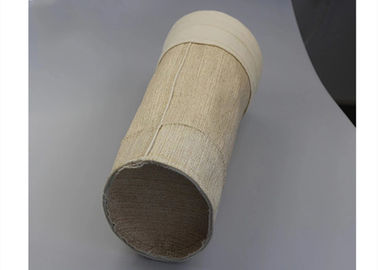 Chiny Aramidowy worek filtrujący o grubości 2,0 - 2,8 mm Wysoka wydajność przepływu dla wytwórni asfaltu dostawca