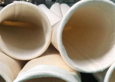 Chiny Włókninowy worek filtracyjny Nomex / aramidowy Odporność na ścieranie worek na kurz przemysłowy dostawca