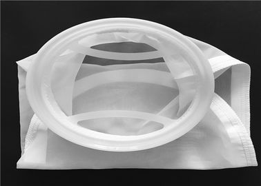 Chiny Dostosowane kształty Mikronowe nylonowe torby filtracyjne z siatki biały kolor do maszyny do tłoczenia kalafonii fabryka